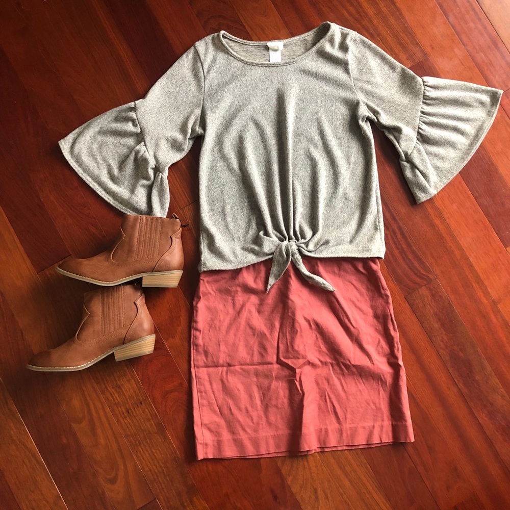 Bell Sleeve Sweater Top